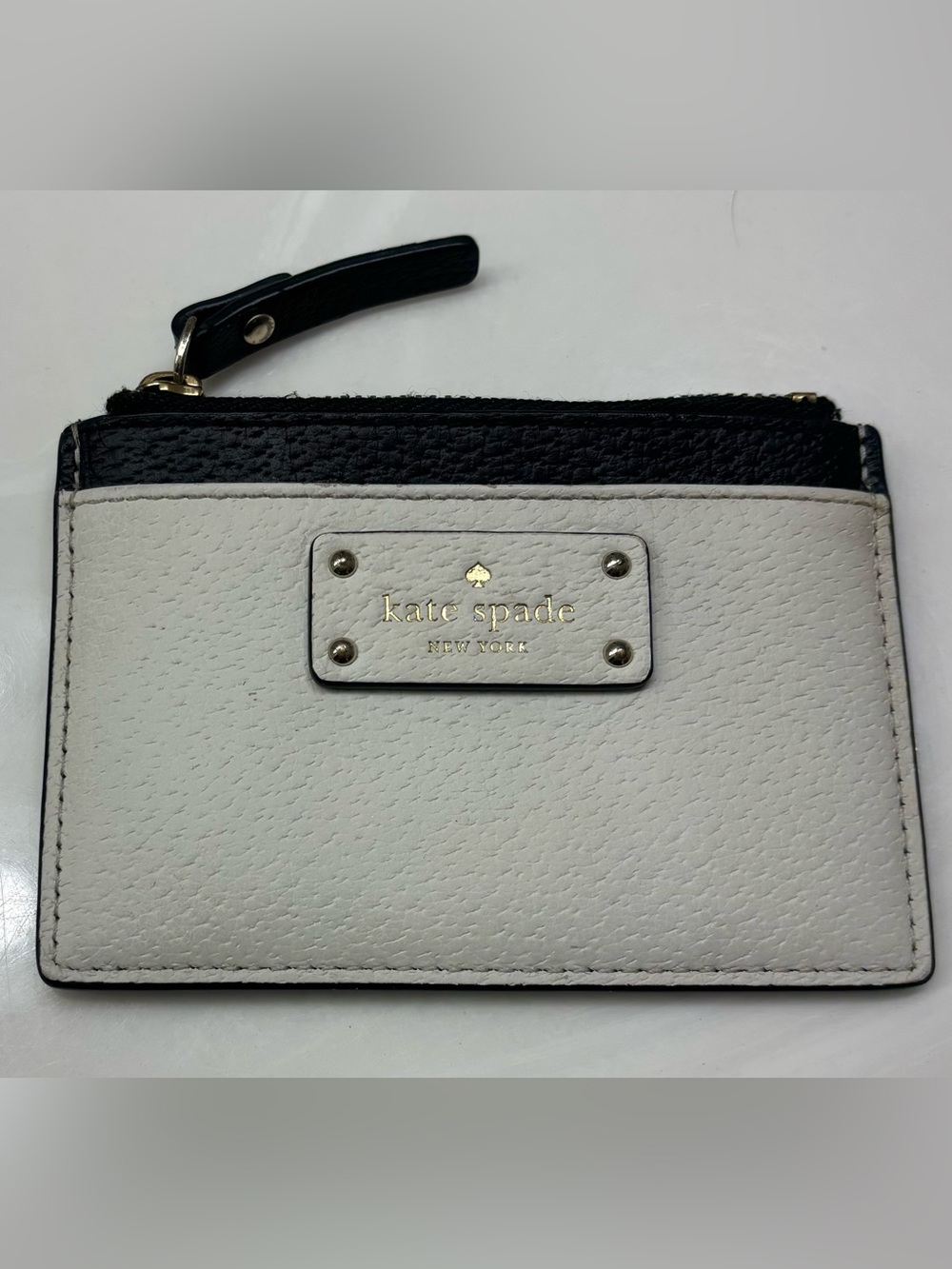 Kate spade color block card holder